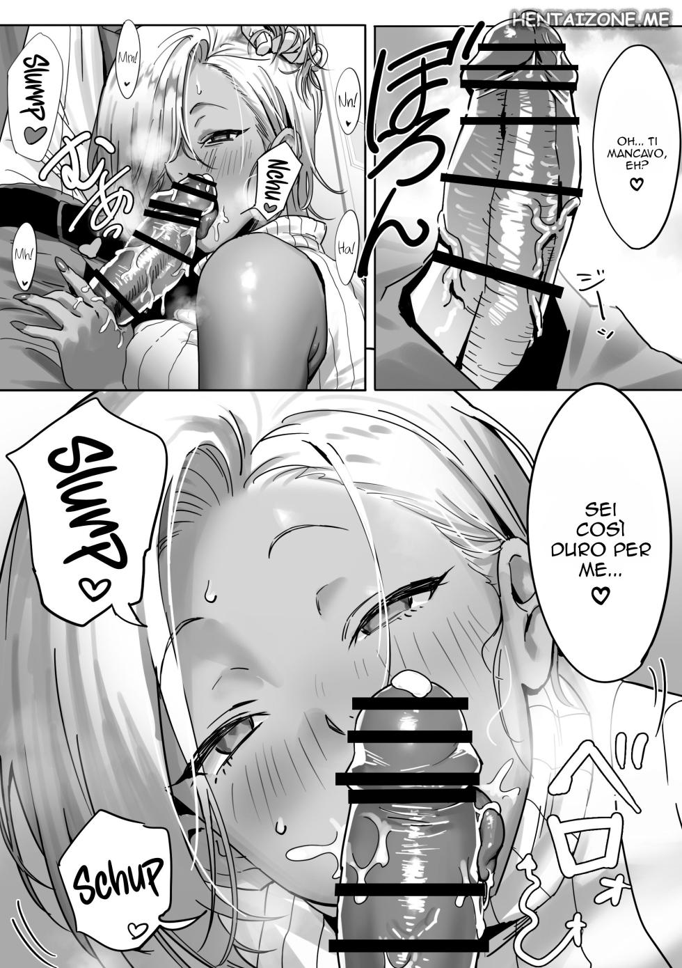 [Genkai Hatsudensho (Nakamo)] Onna Gal Joushi to Furin suru Hanashi 1-2 | Ho una relazione con la mia sexy capa bionda 1-2 [Italian] - Page 31