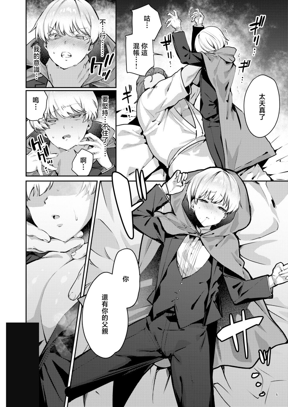 [diletta (Ushio Kiyoshi)] Fukushuu ni Ueta Botsuraku Reijou o Mesuochi suru made Kainarashi, Metoru. [Chinese] - Page 8