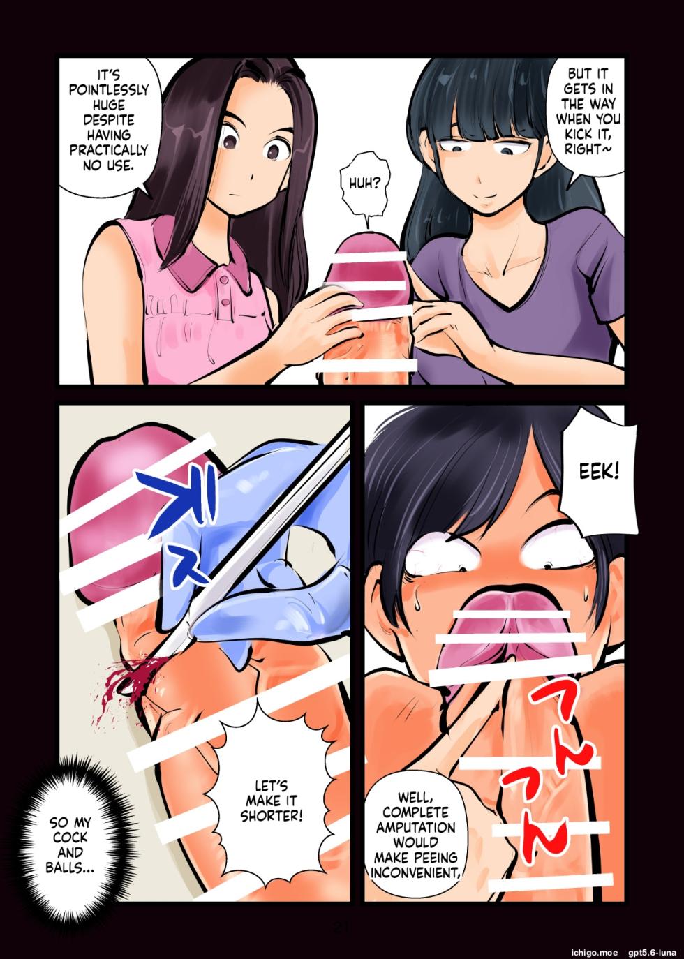 [Pecan (Makunouchi)] Groin kicking football 2 | Kinkeri Futsal 2 [English][MTL] - Page 22