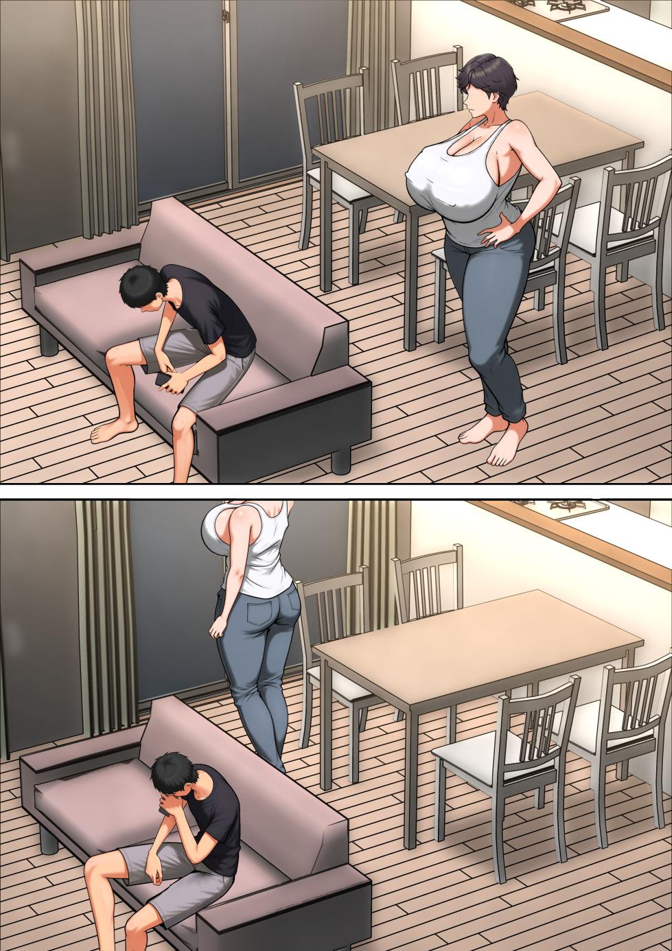 [Pentacle (Shimipan)] Shikatanaku Kaa-chan to Sex Shimasu 9 - Page 13