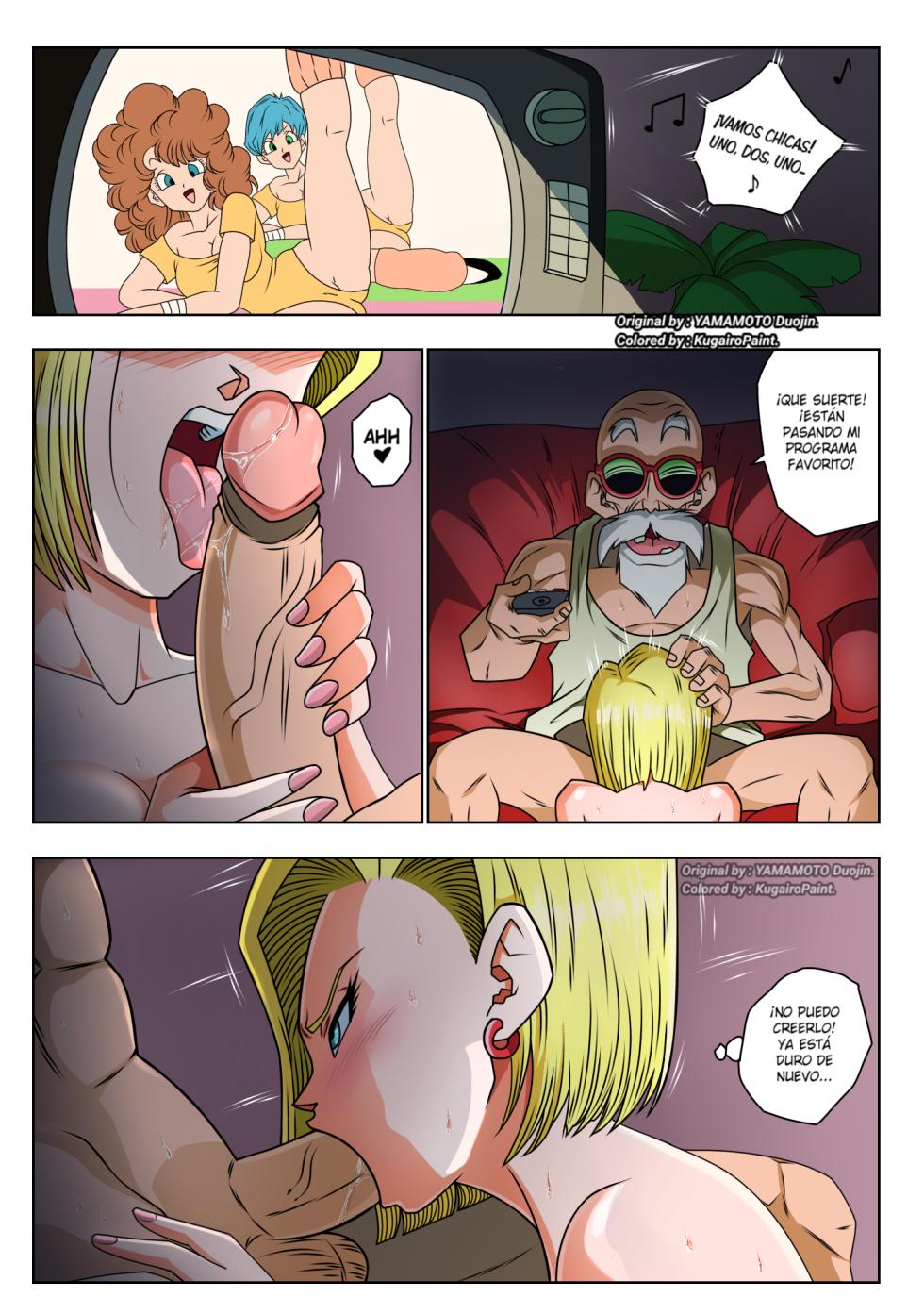 08 No.18 y el Maestro Roshi - (Dragon Ball) - Page 22