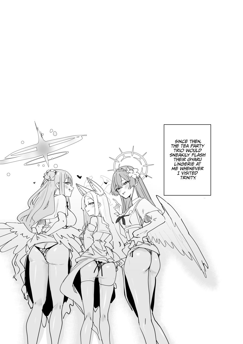 [Space Crayon (Hisany)] Tea Party ga Ecchi na Gal ni Nacchatta!? | The Tea Party Turned Into A Bunch of GYARUS?! (Blue Archive) [English] [Team Rabu2] [Digital] - Page 32