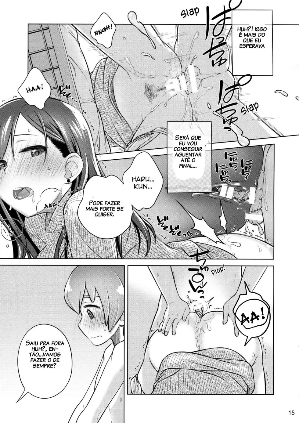 (C89) [Otaku Beam (Ootsuka Mahiro)] Stay by Me / One More [Portuguese-BR] - Page 14