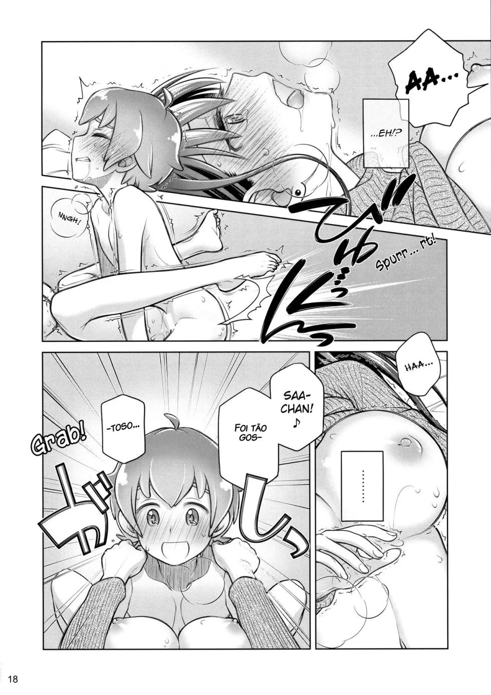(C89) [Otaku Beam (Ootsuka Mahiro)] Stay by Me / One More [Portuguese-BR] - Page 17