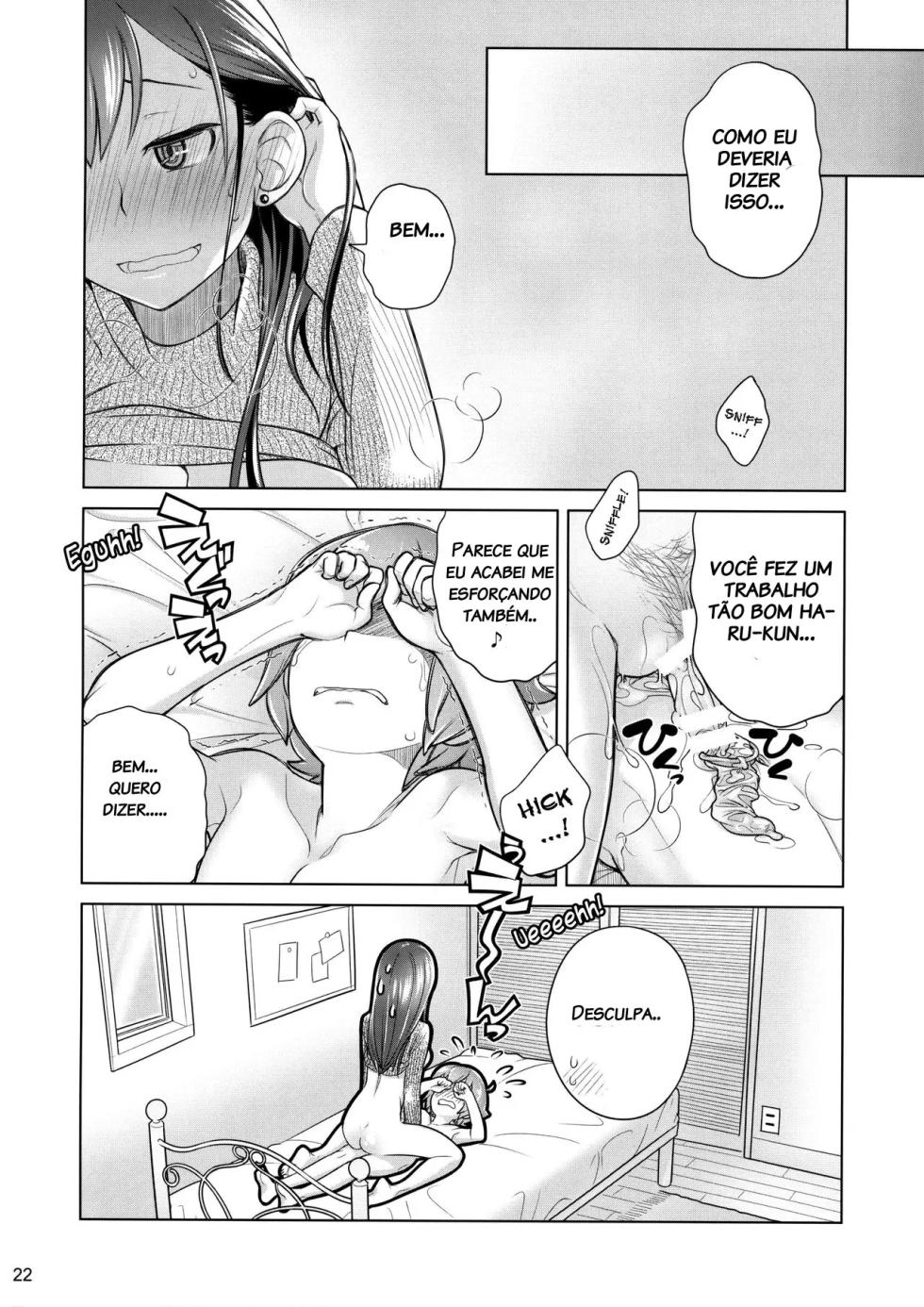 (C89) [Otaku Beam (Ootsuka Mahiro)] Stay by Me / One More [Portuguese-BR] - Page 20