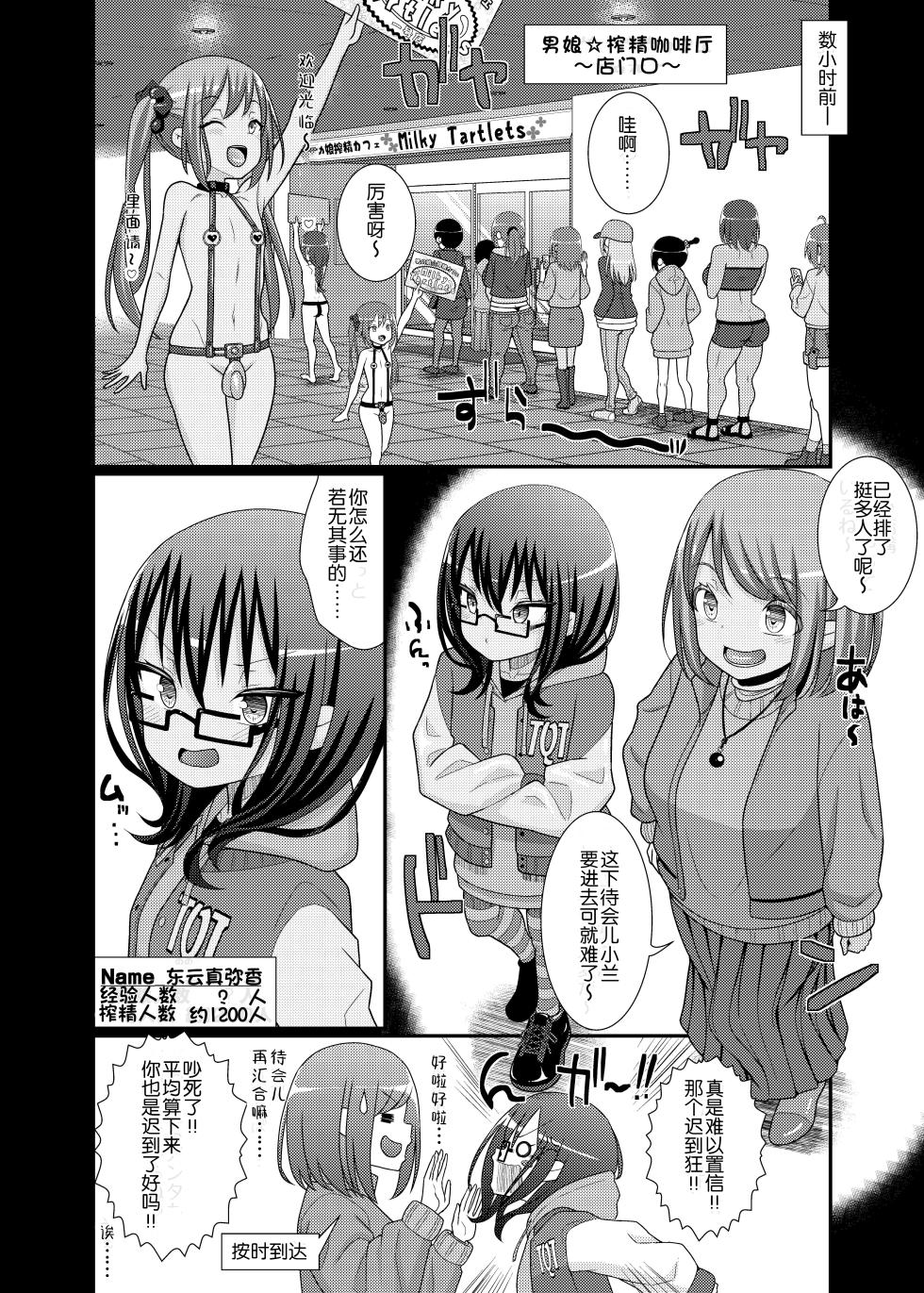 [39tei] Sakusei Seikou!? Chikubitches!! ~Otokonoko Sakusei Café Sennyuu Hen~[Chinese] - Page 6