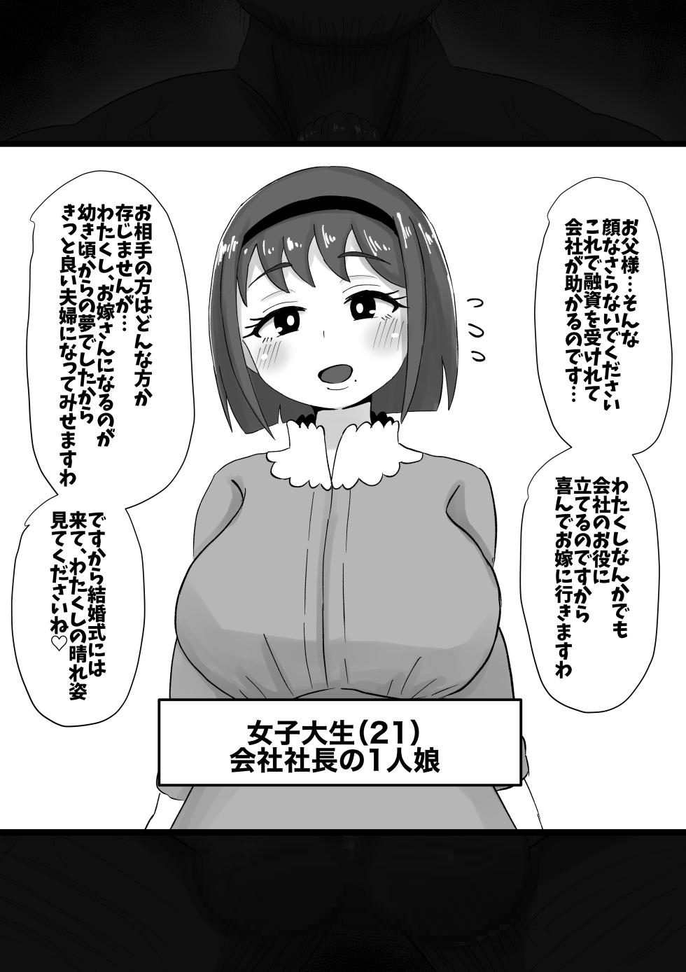[Tenkasuudon (Tenkasu)] 即堕ち2コマ達磨化CG集〜女性がすぐに達磨にされる超男尊女卑社会〜 - Page 2