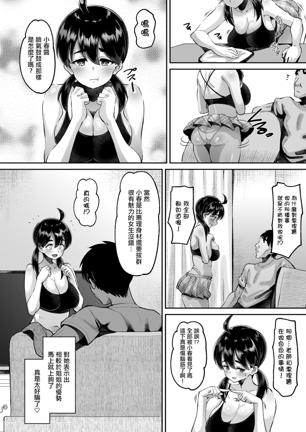 [AMP (Norakuro Nero)] Kichiku Kyoushi ni Otosareta Boku no Seitokaichou 5 Sanjo Koharu | 被鬼畜教師染指墮落的我的學生會長5 三女・小春 [Chinese] [Digital] - Page 10