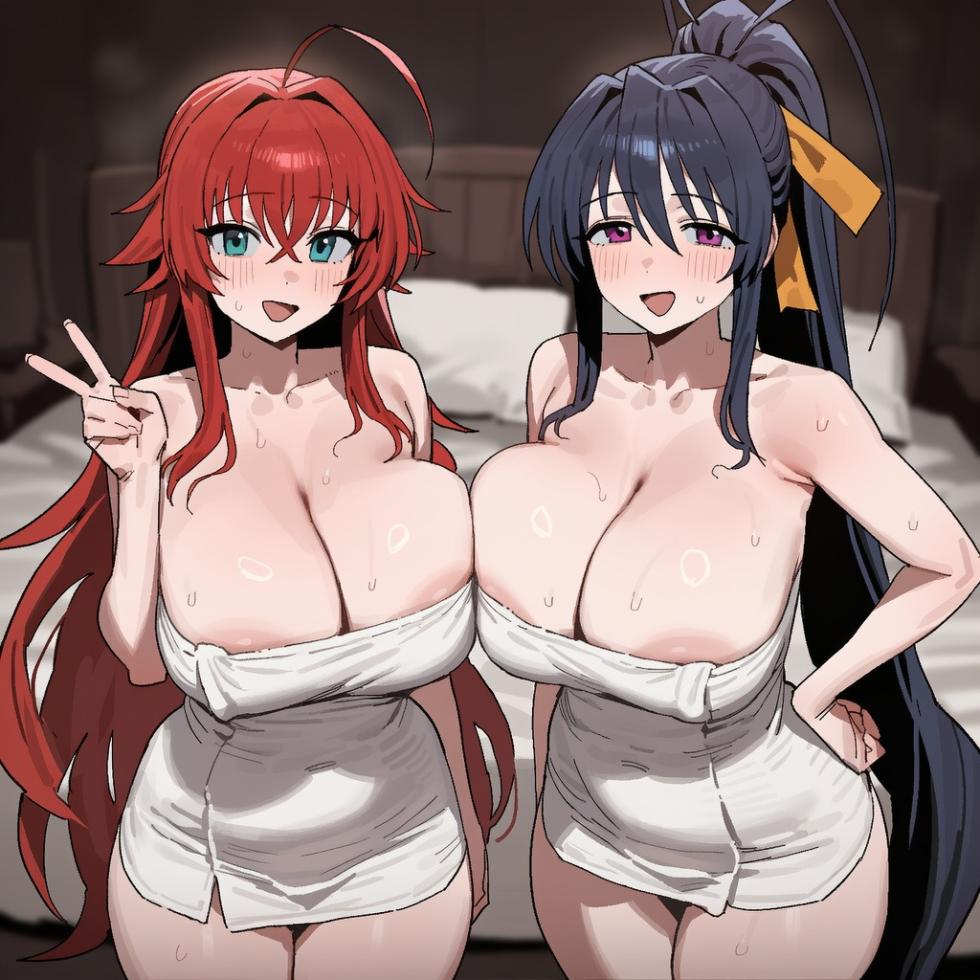 [kaminarimon_ai] [神羅天征] [仲見世] [雷門AIショップ] リアス・グレモリーx姫島朱乃 [AI Generated] - Page 7