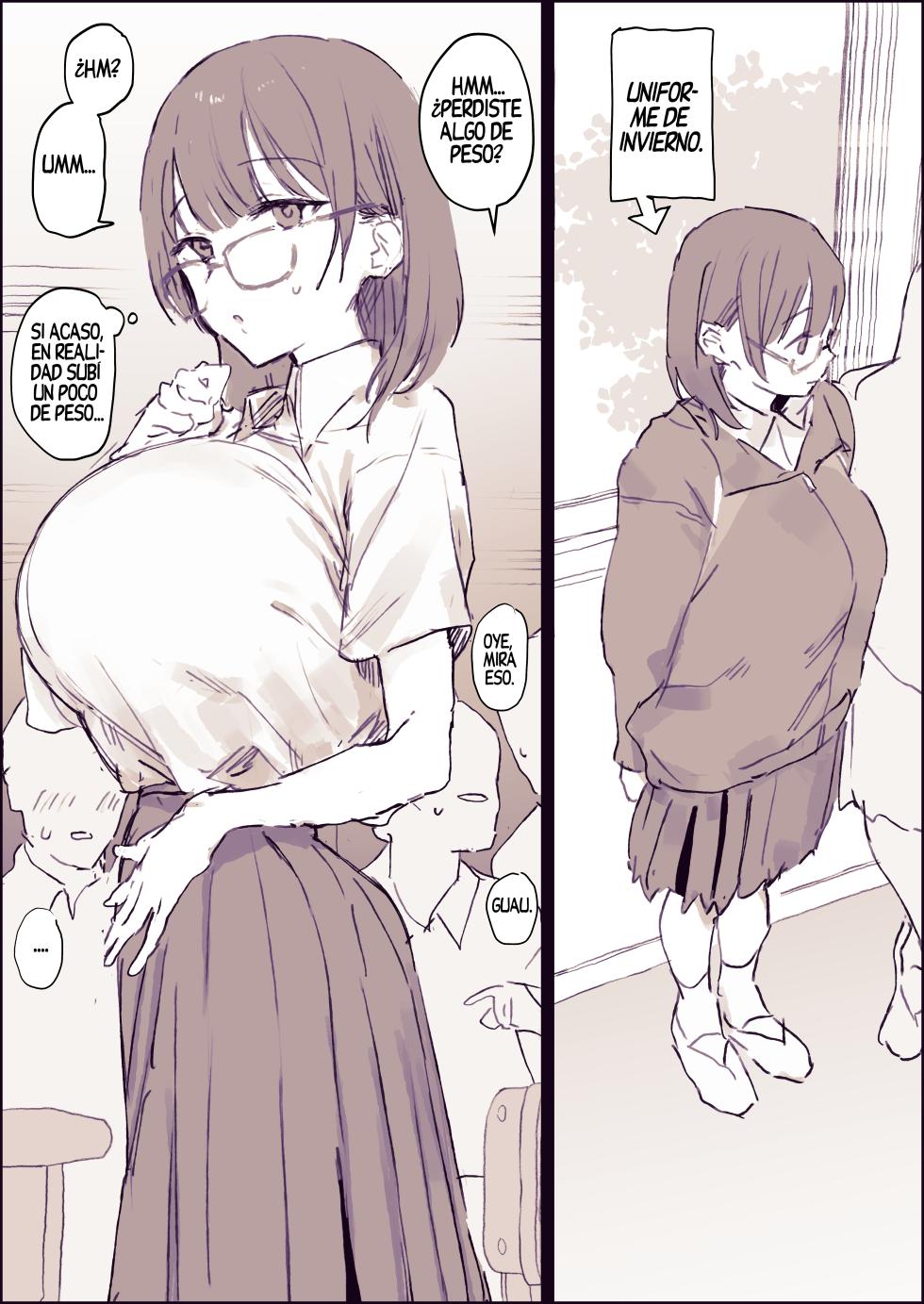 [Poriuretan] Natsufuku ga Tsuyokute Oshi ni Yowai ko | Una chica fácil de convencer a la que le queda muy bien el uniforme de verano [Spanish] [Oishii Scan] - Page 3