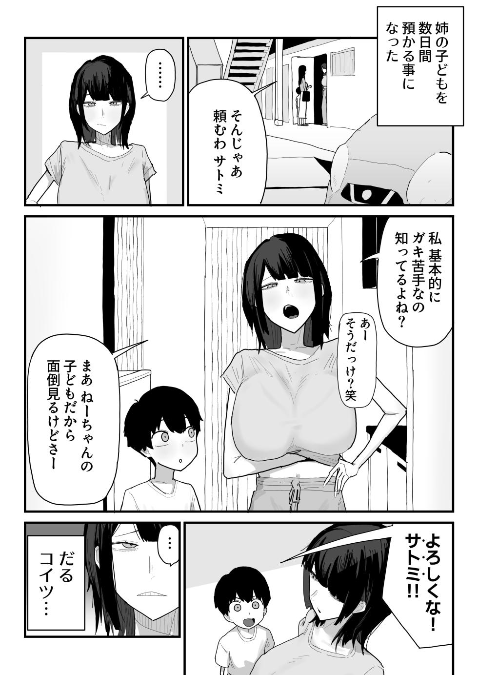 [やまだ] ねーちゃんの息子を預かった結果 - Page 2
