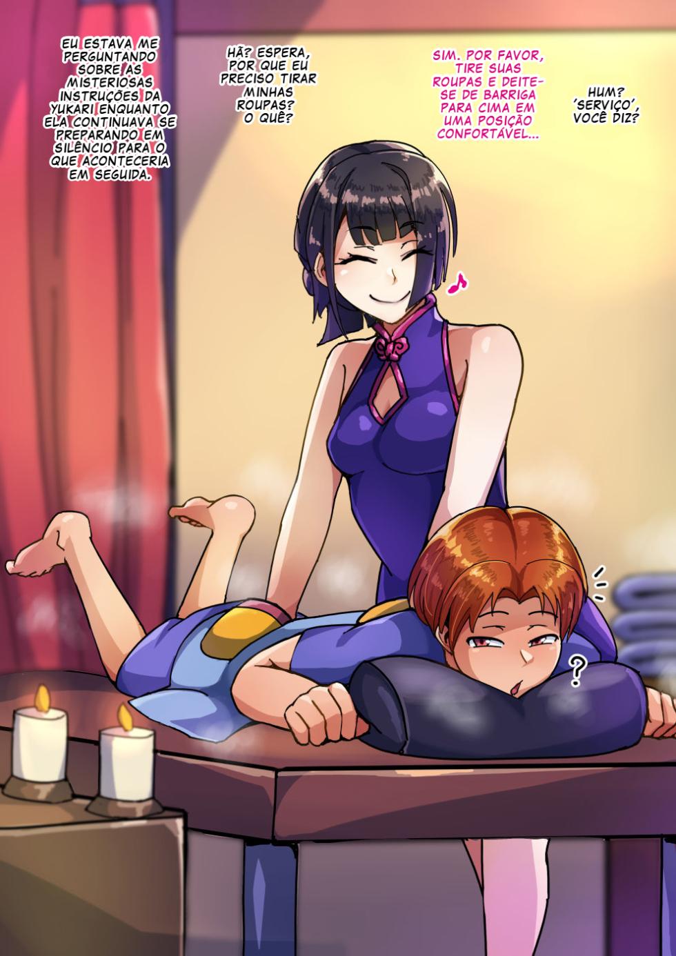[Hagurumarokuro (Silver Radish)] Otokonoko Relaxation Yukari & Hisui Hen [Portuguese-BR] [BLACKSUB] - Page 14