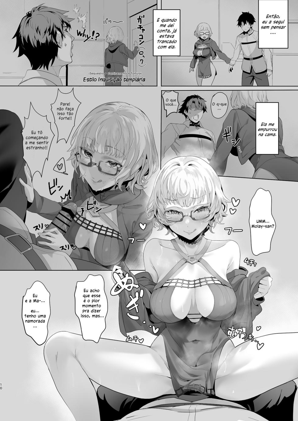 [LV426 (Mecha Sharekoube)] Madness (Fate/Grand Order) [Portuguese-BR] [Katsura] [Digital] - Page 9