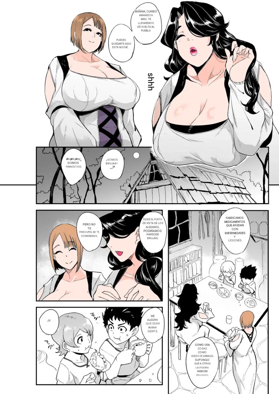 (Otochichi) Mori no Majo - Kyousei Jinkaku Haishutsu Shasei - Español - Page 9