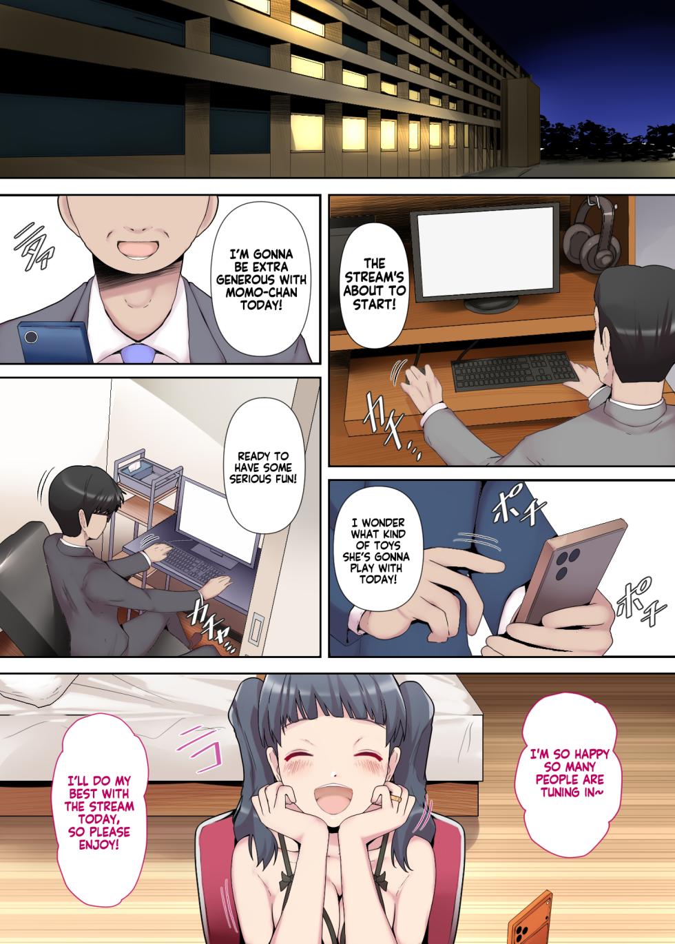 [Mitsumitsu Niku] Shiroto Tsuma no Himitsu Haishin ~Zenpen~ | Housewife’s secret livestream Part 1 [English] [KM_42] - Page 2