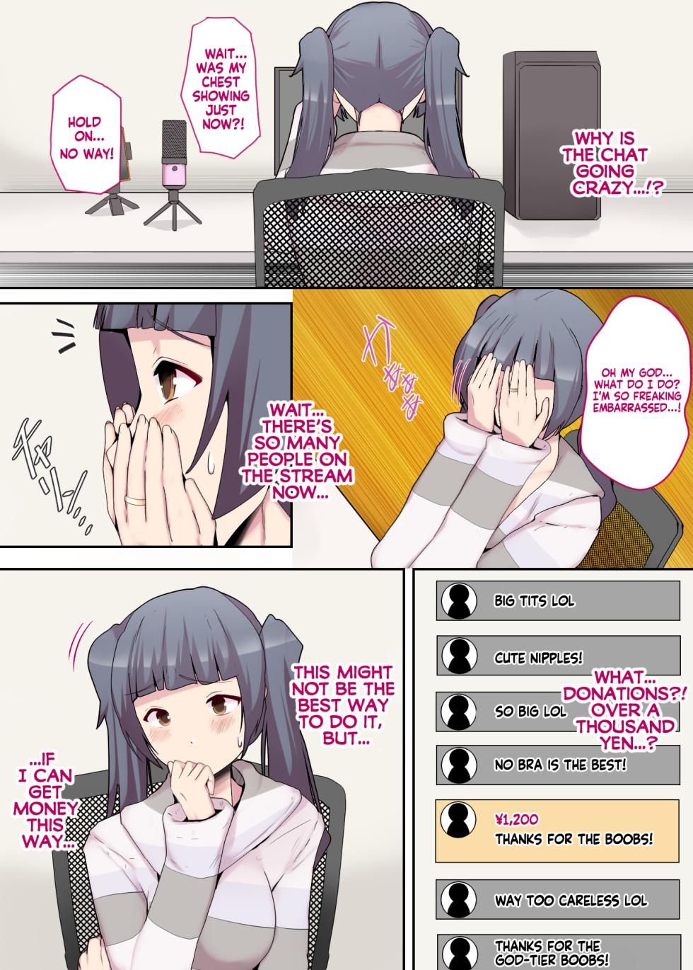 [Mitsumitsu Niku] Shiroto Tsuma no Himitsu Haishin ~Zenpen~ | Housewife’s secret livestream Part 1 [English] [KM_42] - Page 10
