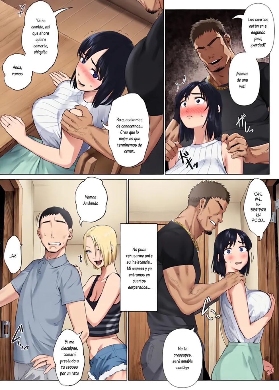 [Mitsumitsu Niku (Hikitogu)] LeveChi na Swapping 1 ~Seiheki ni Mezameru Otto Hen~ [Spanish] [Lovely Diablesse Scan] [Decensored] - Page 19