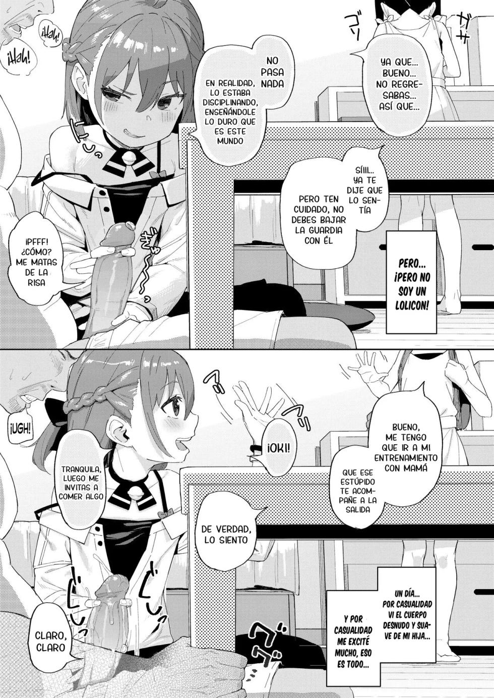 [Spiral (Arumamai Ayuka+)] Musume no Tomodachi no Mesugaki ni Okasaremashita 1 SIN CENSURA - Page 9