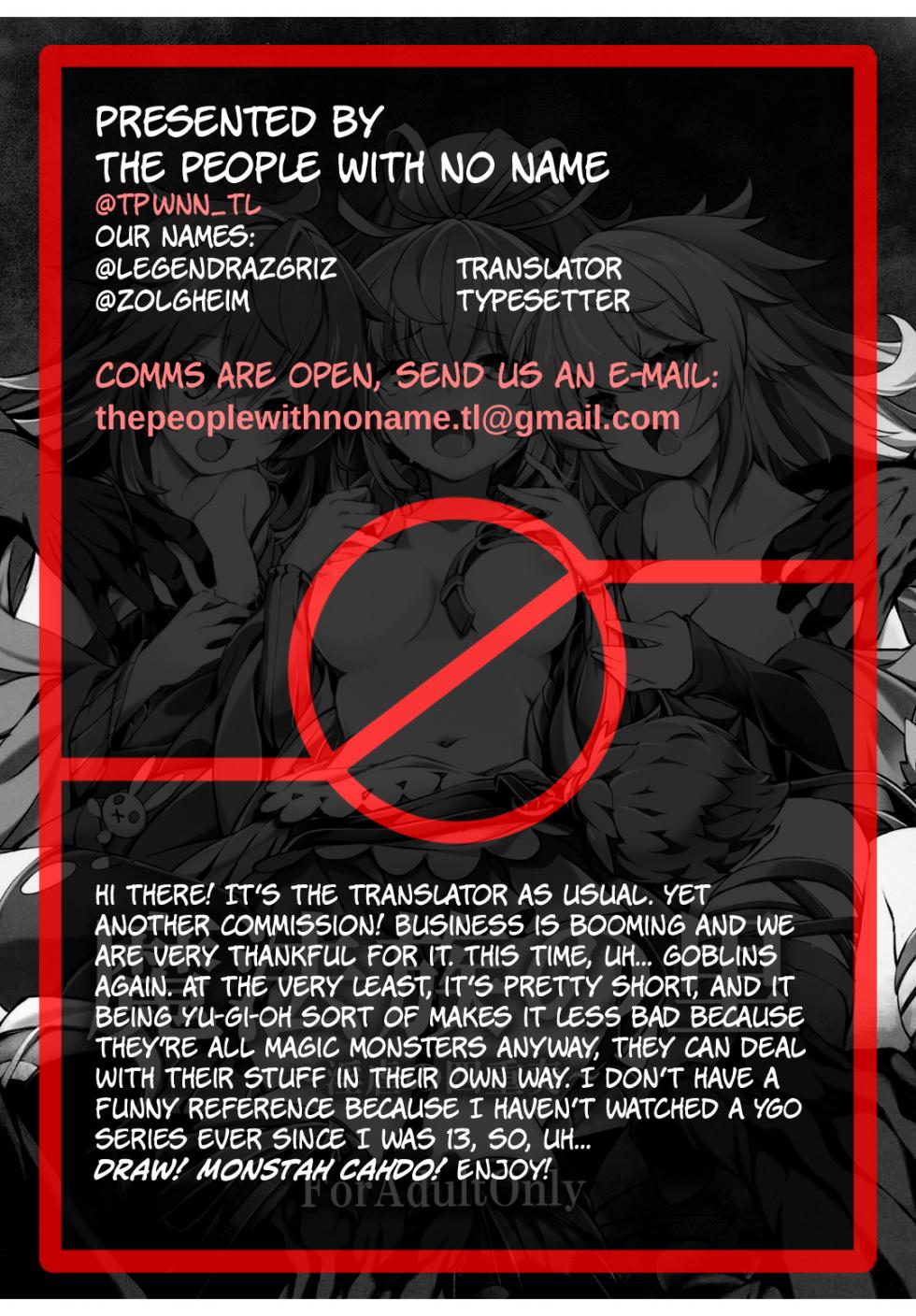 [Tomato Kanzume (Tomatomato)] Mahauzoku no Sato ~Ingyaku no Shijuusou~ | The Magician Village ~A Quartet Bound By Depravity~ (Yu-Gi-Oh!) [English] [The People With No Name] [Digital] - Page 23