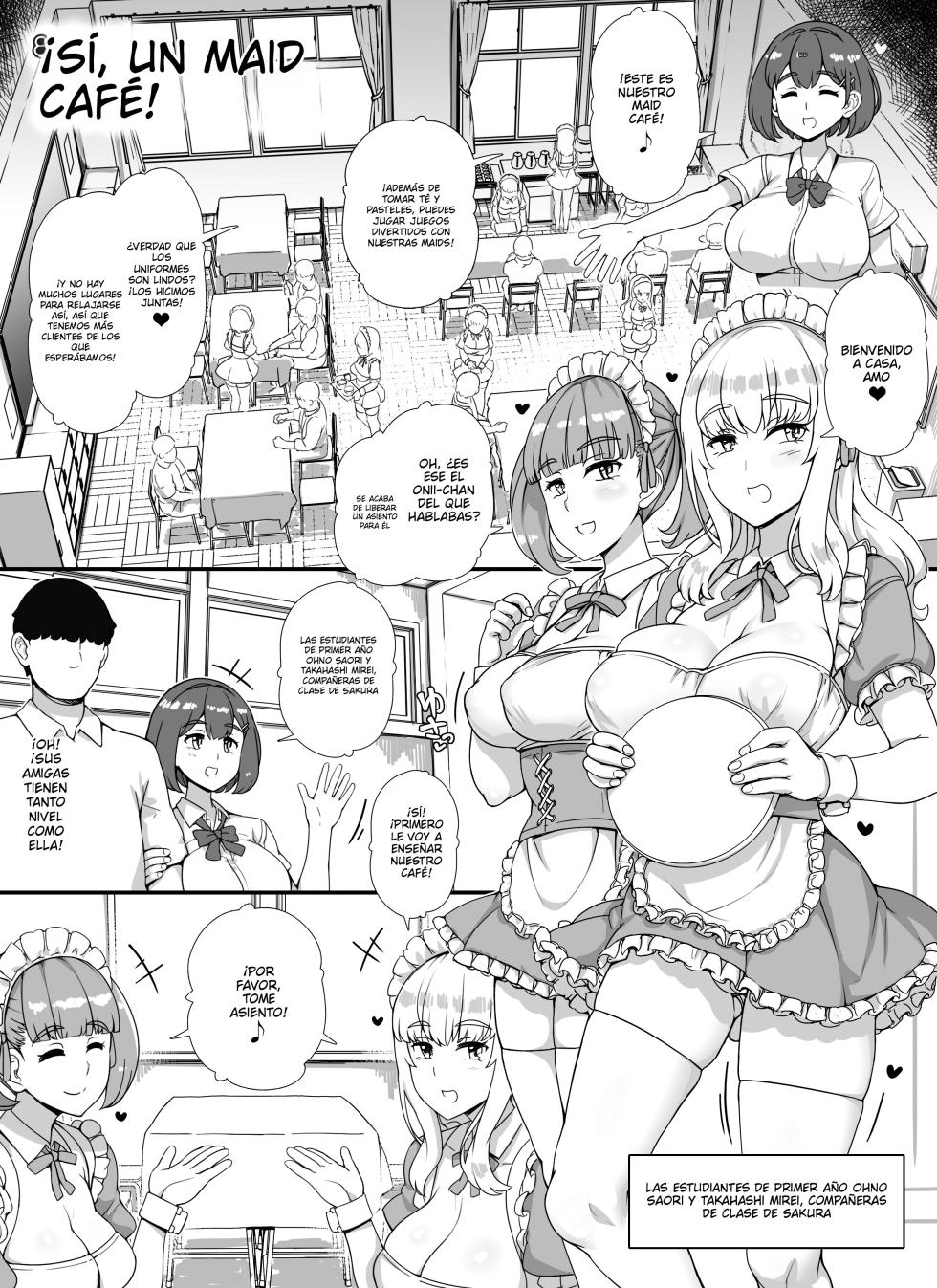 [nounanka (Abubu)] Fuuzoku Gakuensai e Youkoso! - Ichinichime (Spanish) (MTL) - Page 9