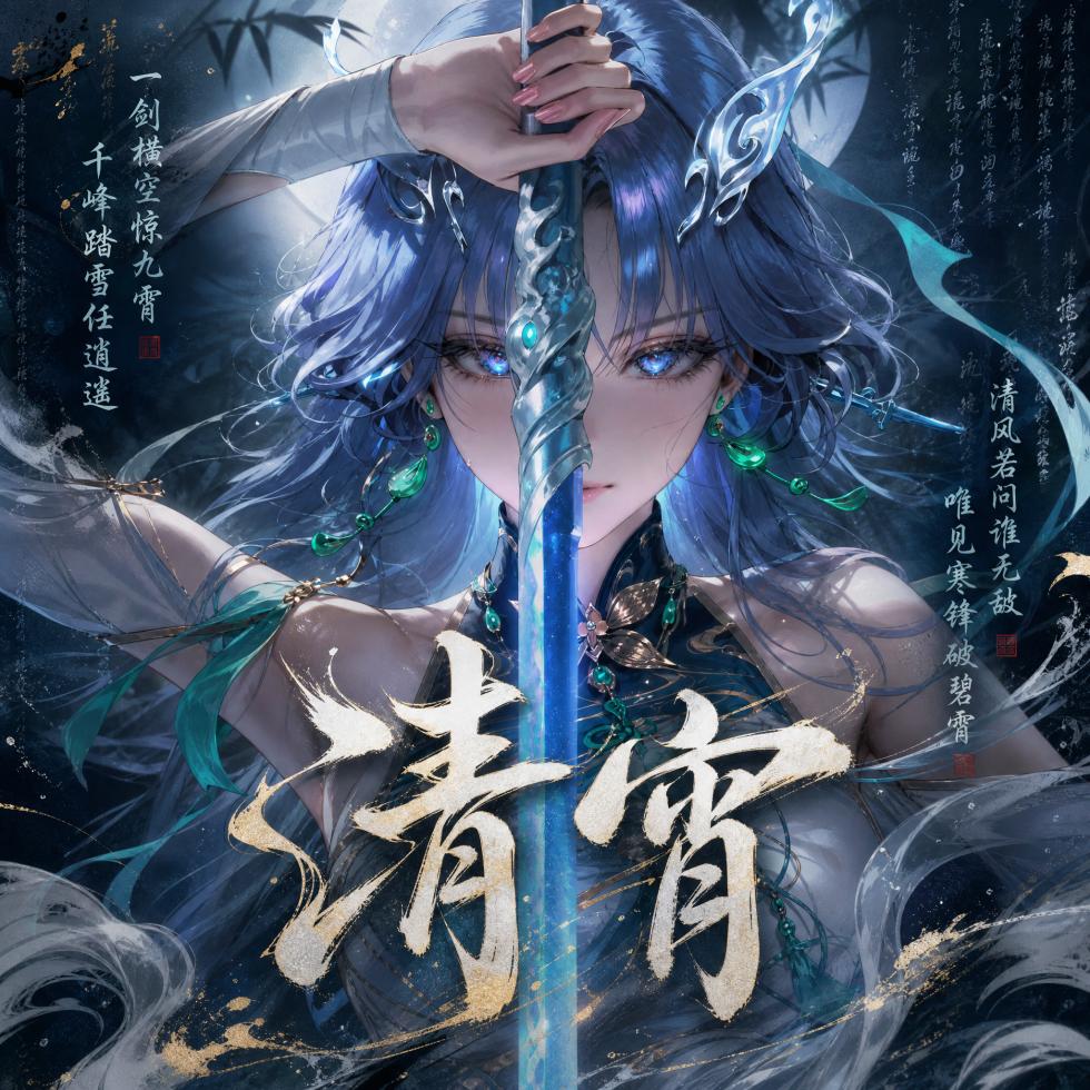 【青山大帝】清宵｜剑仙 序章 [AI Generated] - Page 1
