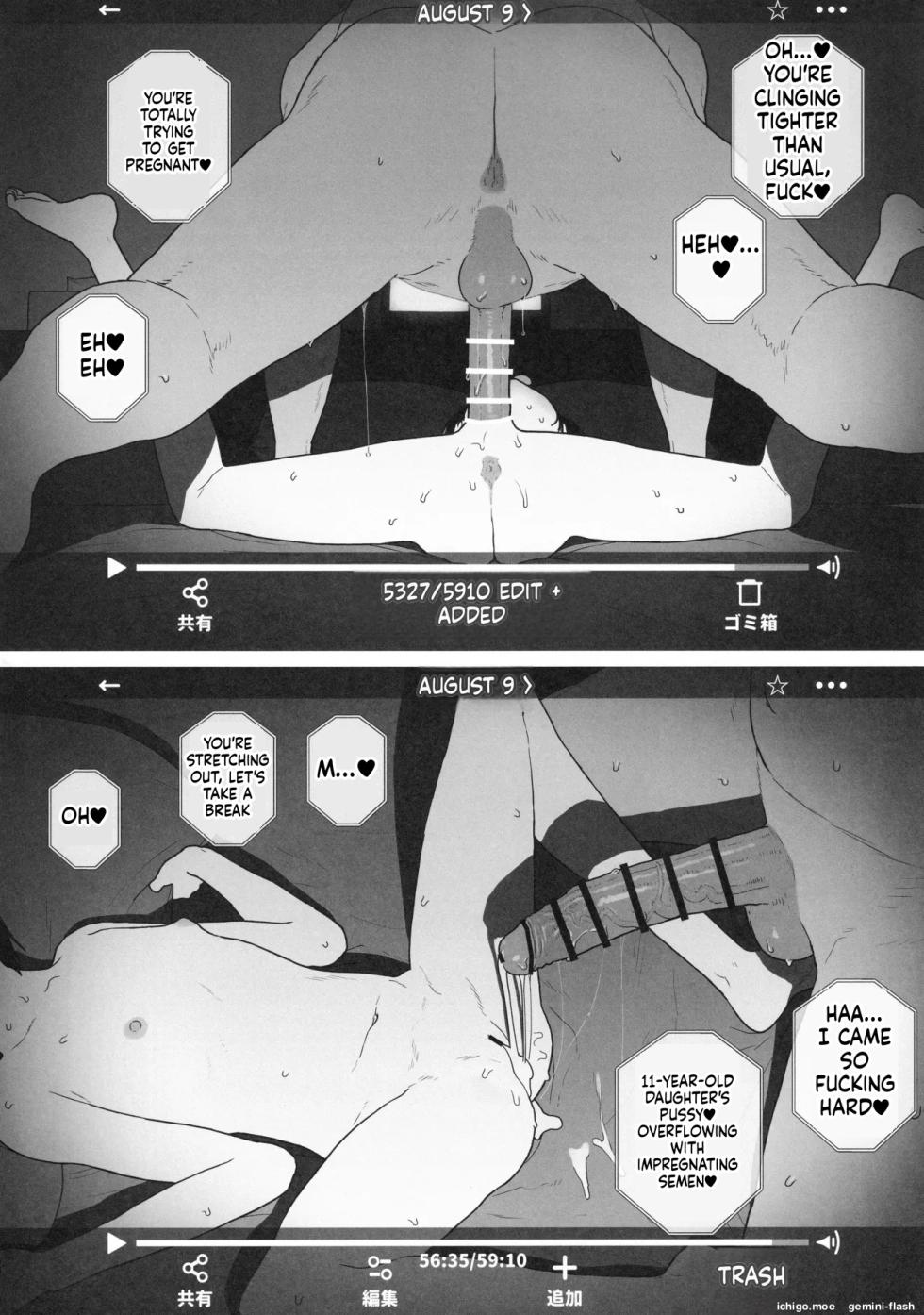 (C108) [Typehatena2nd color] Toaru Oyako no Hoomu Bideo - Page 12
