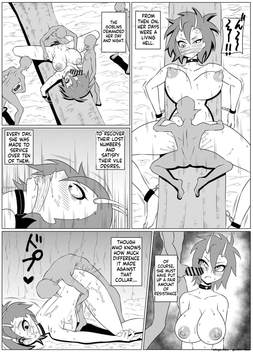 [Gobulin] ゴブリンに捕まった末路 - Page 9