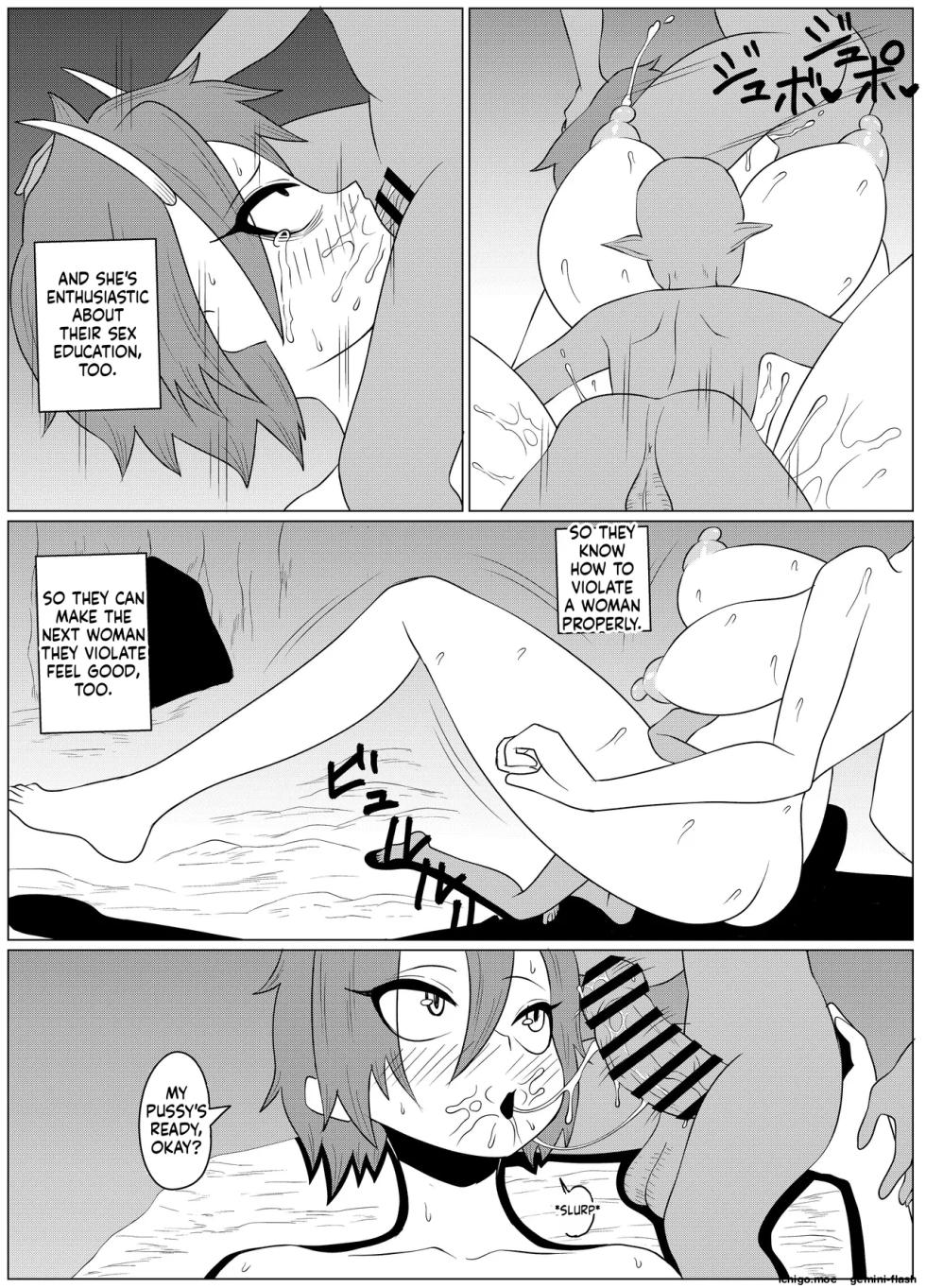 [Gobulin] ゴブリンに捕まった末路 - Page 18