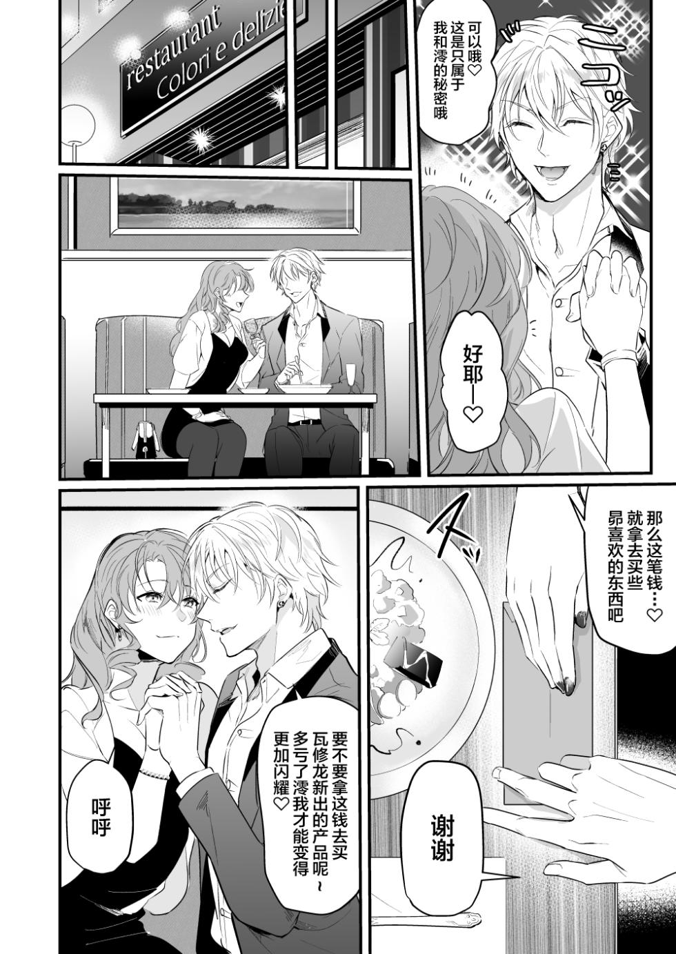 Hame rare hosuto no toro iki ♂ awa taimu tankōbon hatsubaidesu[中国翻訳] - Page 9
