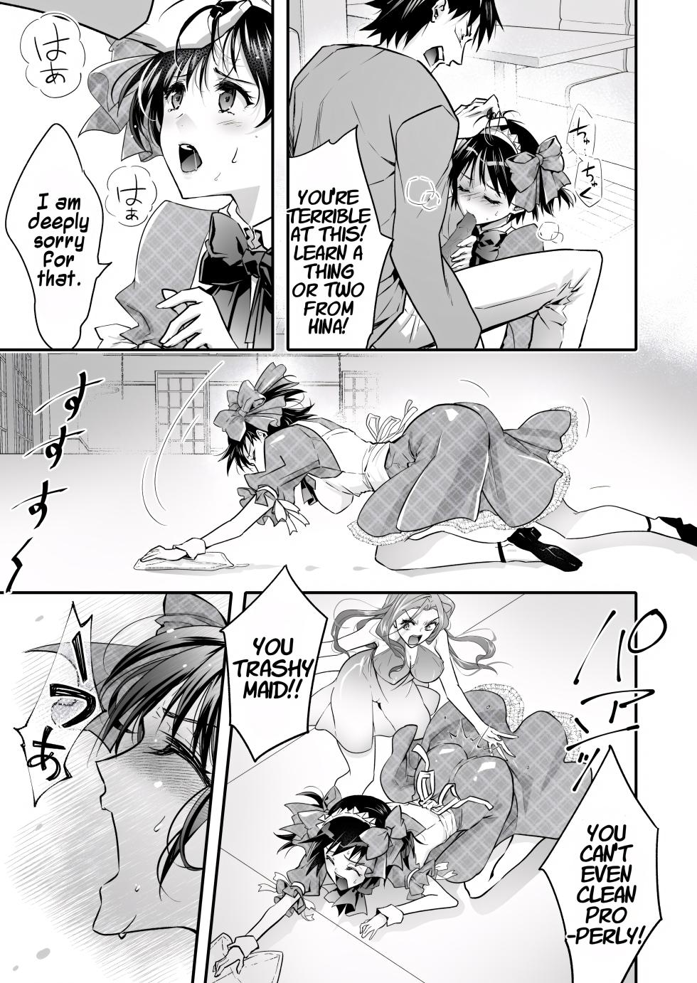 [Chijoku An (Cardinal)] Mesu Ochi no Kashaku 2 ~Seitenkan Meido ni Sarete Jisshi ni Dakareru Otoko~ | A Fallen Woman's Remorse 2 ~A Man Who Turned into a Transgender Maid and Embraced by His Own Daughter~ [English] [Maika] - Page 22