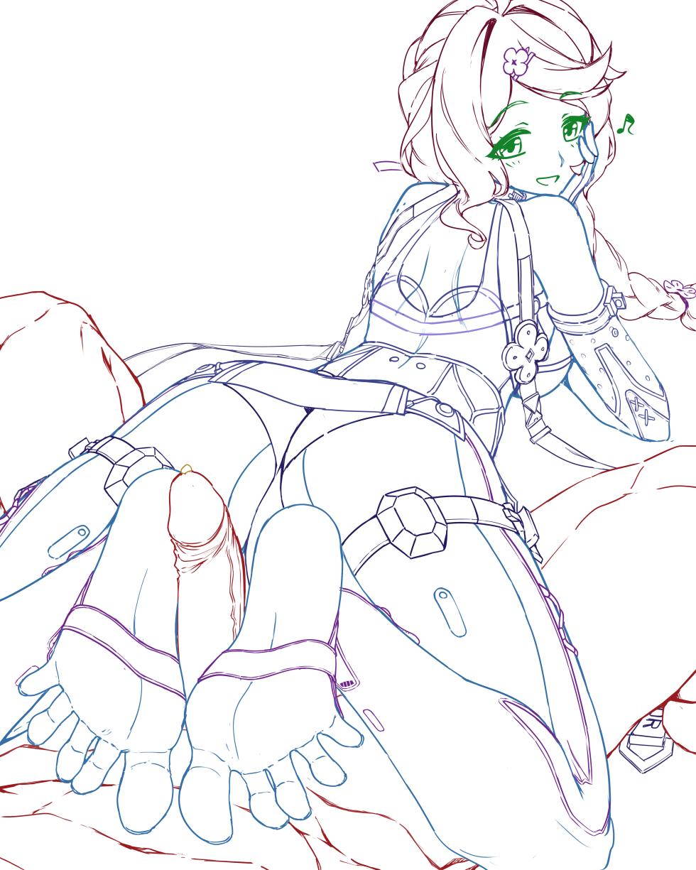 [sunnyside] シードちゃんが笑顔で足コキしてくれる絵 - Page 19