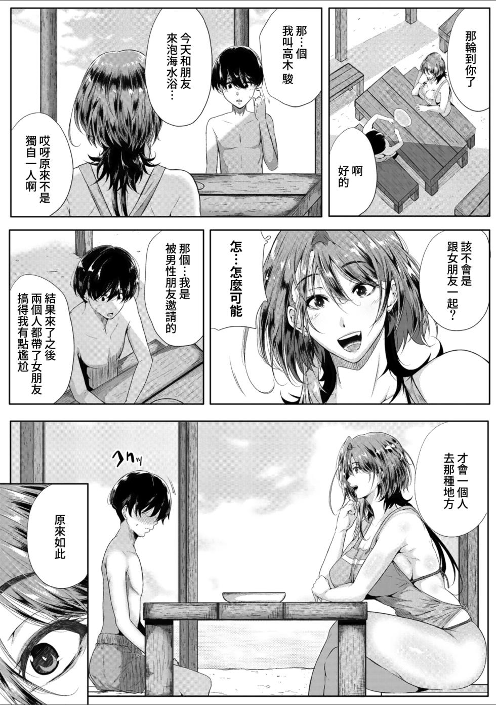 [Emine Kendama] Nyuuwaku -Rihoiro ni Somaru Natsu- [Chinese] [Amerins漢化] - Page 10