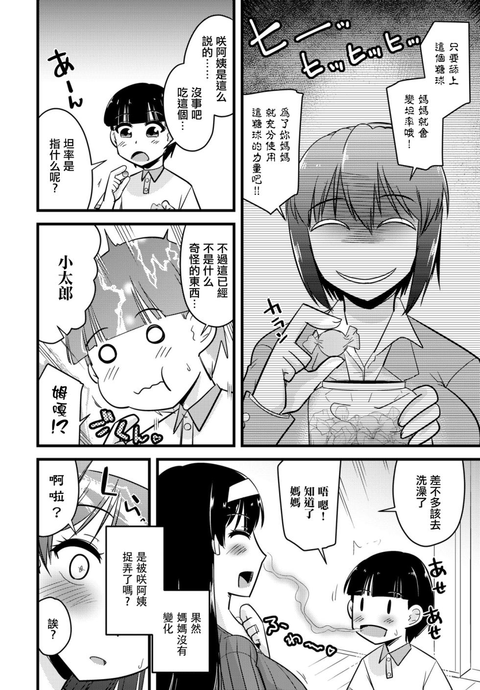 [Kamiya Ogawa] Boku wa Mama-tachi o Fushigi na Amedama de Iyashitai Ch. 1 Tsukareta Mama to Amai Ame (COMIC Penguin Club 2024-02 & 03) [Chinese] [Digital] - Page 4