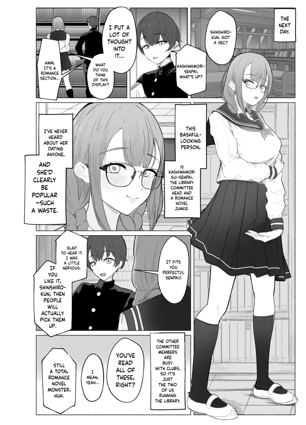 [Usagi no Heya (Kanpancake)] The Literature Girl's After-School Toy | Bungaku Joshi ni Kowasareru Houkago. [Digital][ENGRISH][CharlesWHITE][CRACKERTL] - Page 8