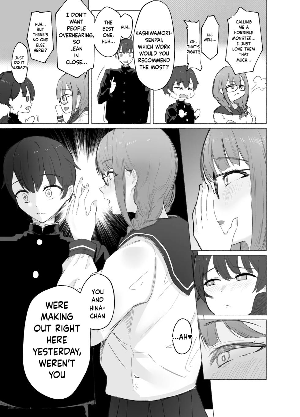 [Usagi no Heya (Kanpancake)] The Literature Girl's After-School Toy | Bungaku Joshi ni Kowasareru Houkago. [Digital][ENGRISH][CharlesWHITE][CRACKERTL] - Page 9