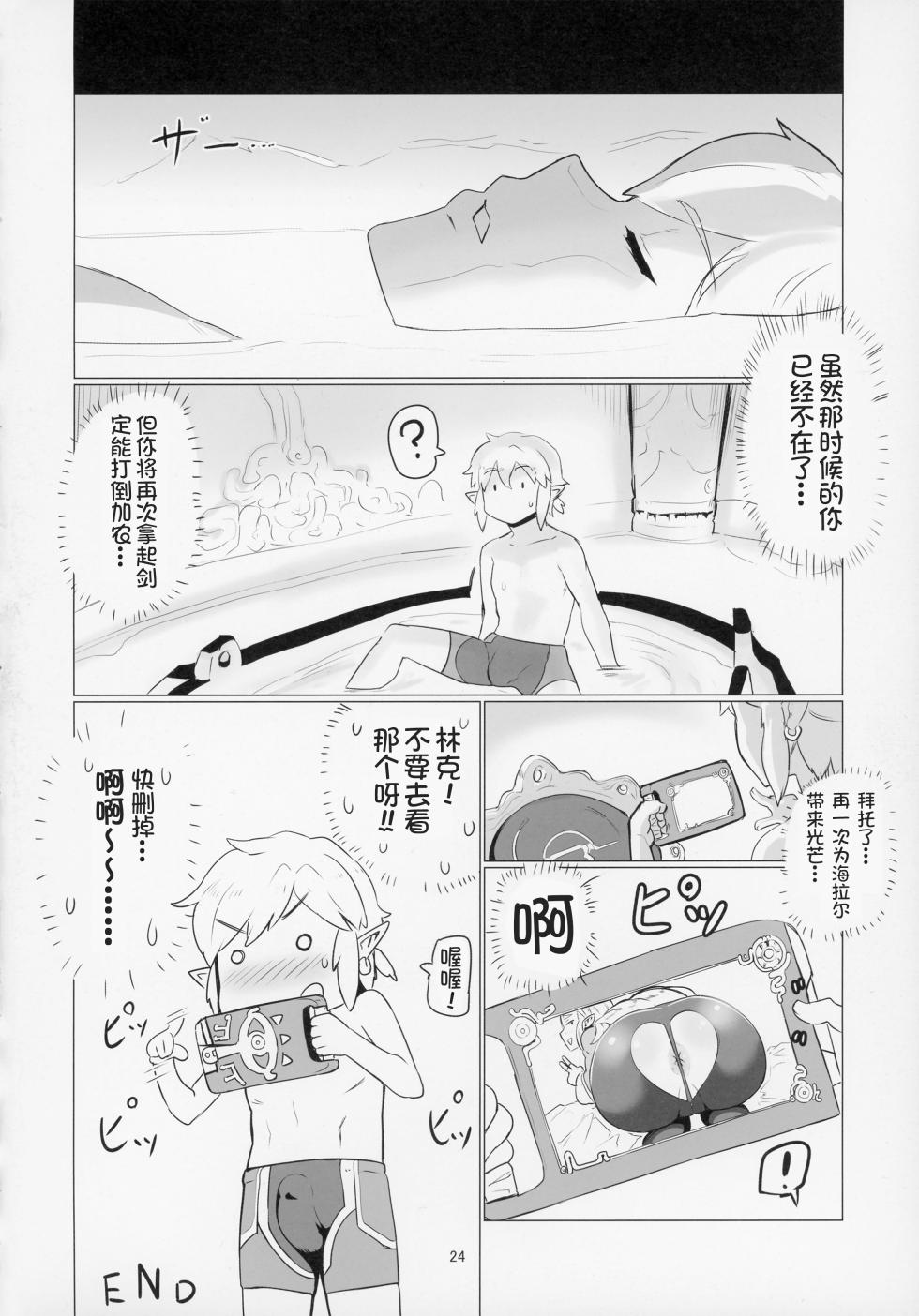 (C93) [UU-ZONE (nuezou)] Ee Ketsu. (The Legend of Zelda: Breath of the Wild) [Chinese] [鬼畜王汉化组] [Decensored] - Page 24