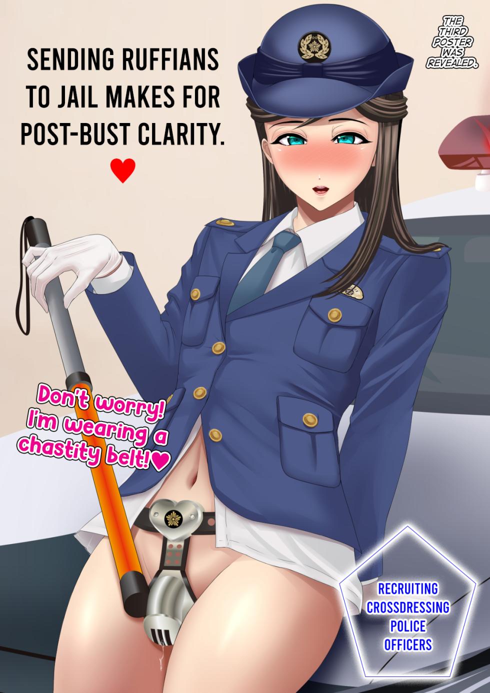 [Blue Frill] Jukujo Souko Keiji Vol.2 ~Josoko Keisatsukan Koujyoku24ji~ - Mature Crossdressing Detective Vol. 2 ~Crossdressing Police Officer's 24 Hours of Anal Shame~ [English] [mysterymeat3] - Page 40