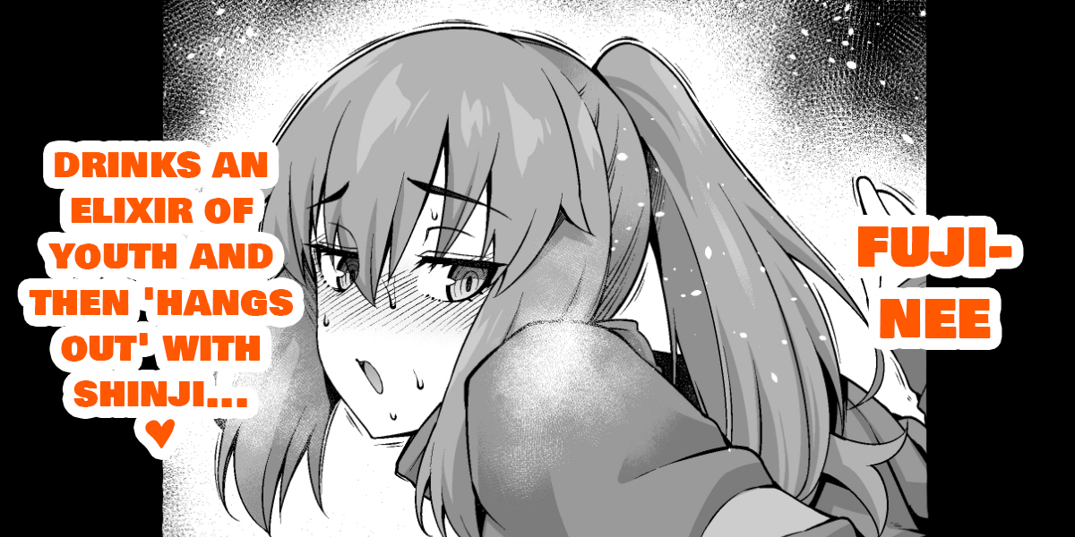 [Ankoman] Fuji nē, wakagaette Shinji to…❤ - Fuji-nee becomes young again and hangs out with shinji...❤ (Fate stay night) [English] - Page 1