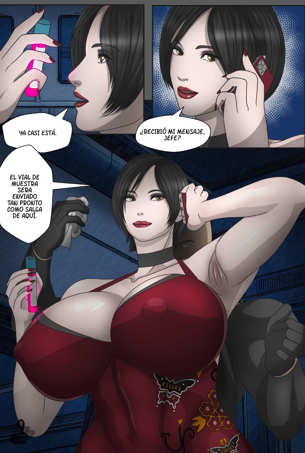 [Knell] ADA STORY｜ADA WONG (Resident Evil) [Spanish] [BigDaddy Scan] - Page 9