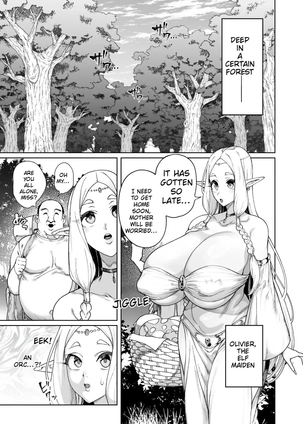 [Kamaboko Koubou (Kamaboko)] Isekai Saimin Oji-san ~Saimin Gift de Elf-tachi o Chinpohame~ | Isekai Hypnosis Uncle: Stuffing Elves with My Cock Using a Hypnosis Gift [English] [Digital] - Page 2
