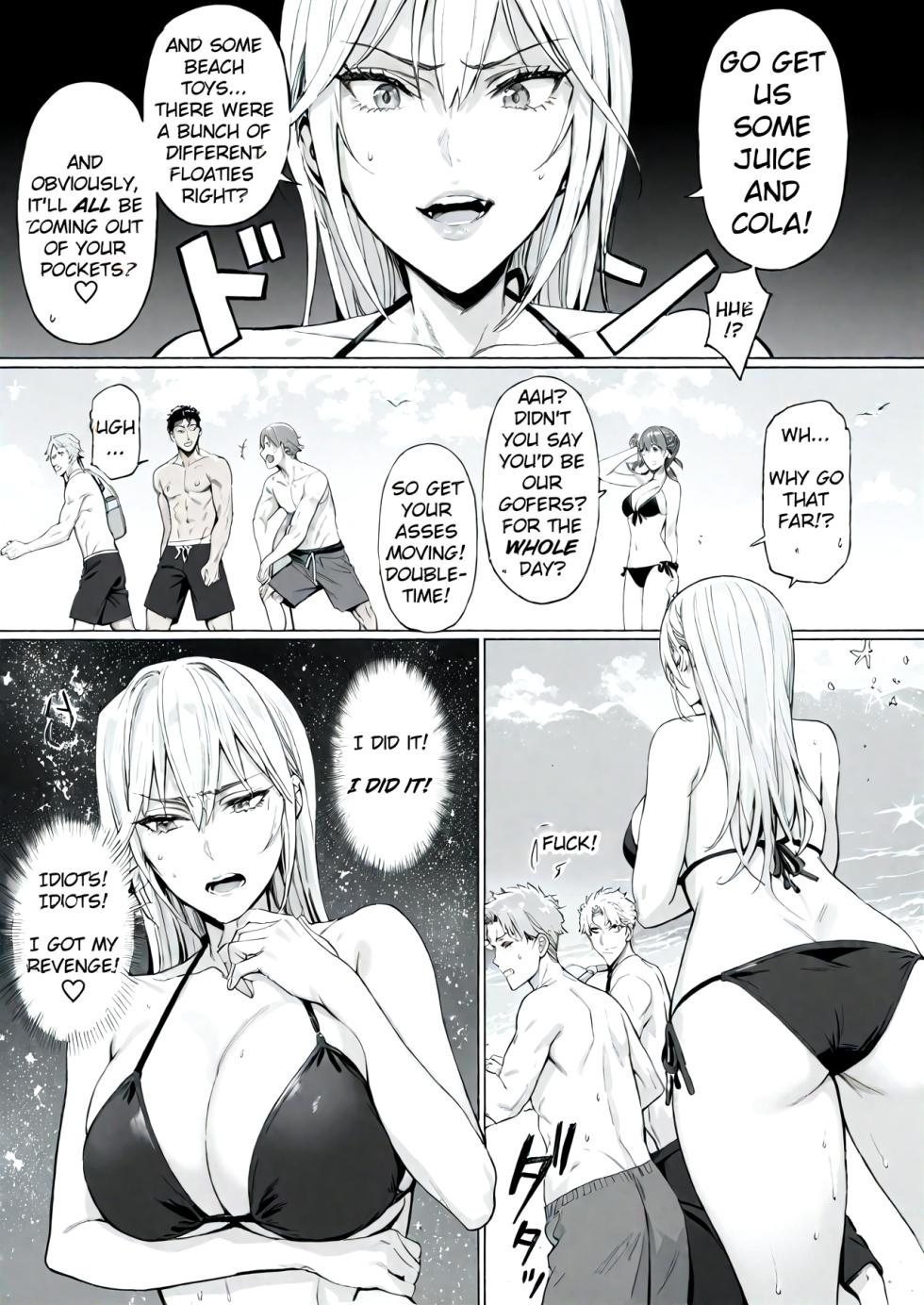 [AI Generated] I Possessed the Class Yankee Girl [English] - Page 5