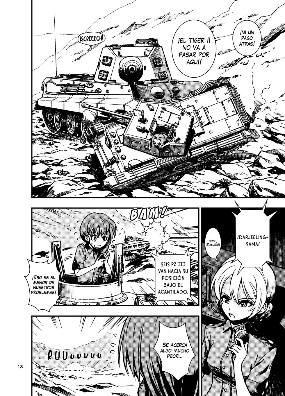 [Circle Shakunetsu (Sabaku)] St. Gloriana vs. Kuromorimine (Girls und Panzer) [Spanish] [Erwin Pry] - Page 20