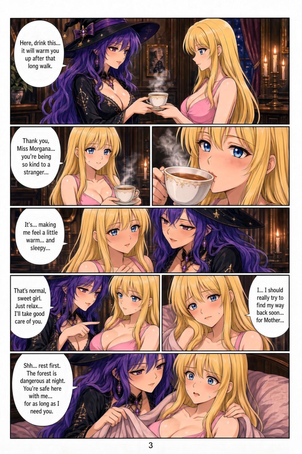 The Witches Feast - A Tale of Eternal Youth [AI Generated] - Page 4
