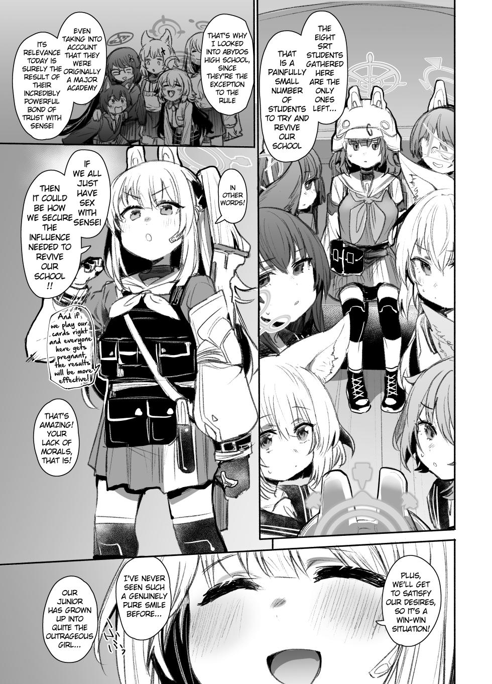 [Rev3 (Monchan rev3)] SRT - Suddenly Rape the Teacher (Blue Archive) [English] [Digital] - Page 4
