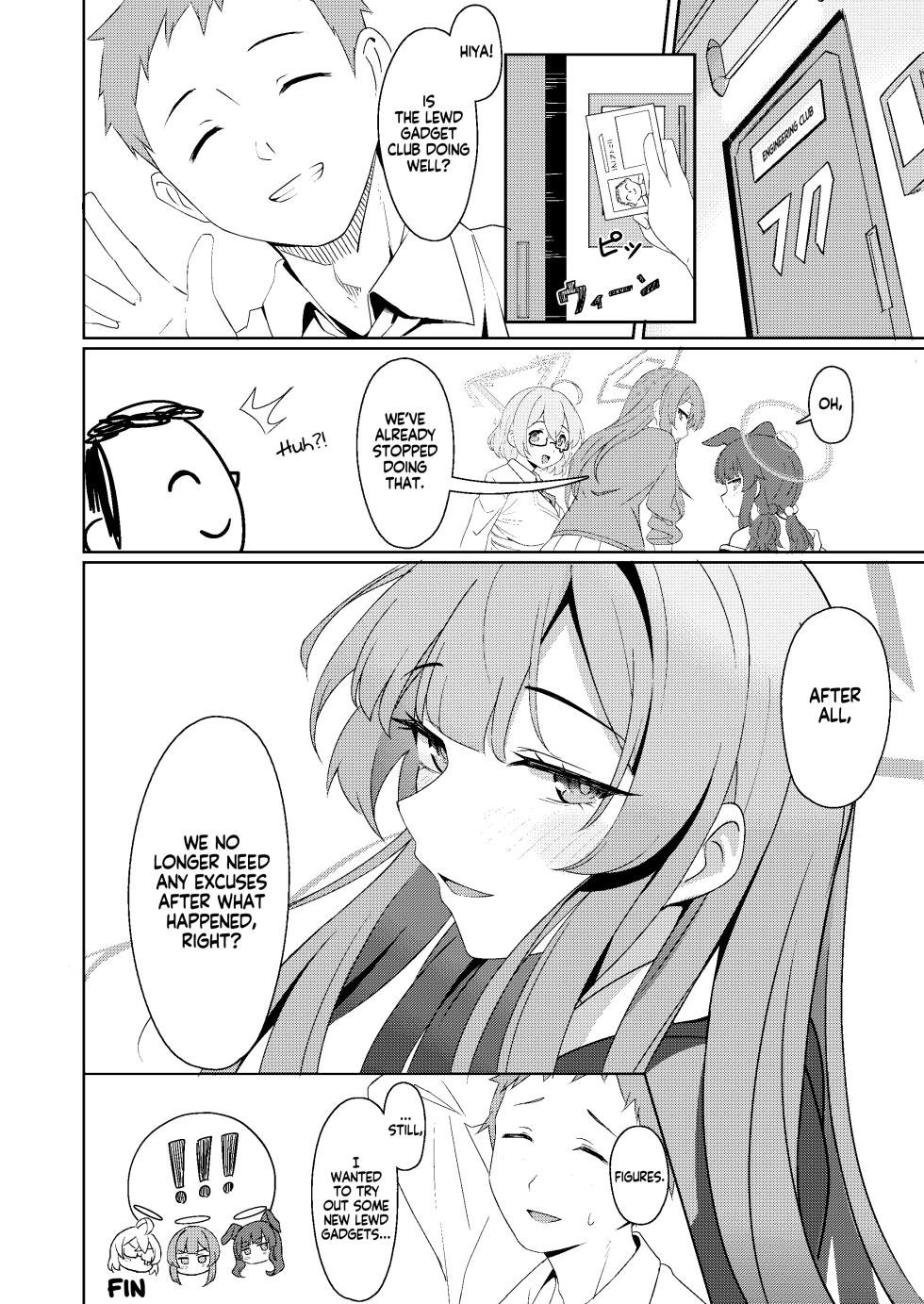 Kuragesanya (Ajihurai) Youkoso Ero Gajetto-bu He | Welcome to The Lewd Gadget Club! (Blue Archive) [English] [Douzo Lad Translations] [Digital] - Page 23