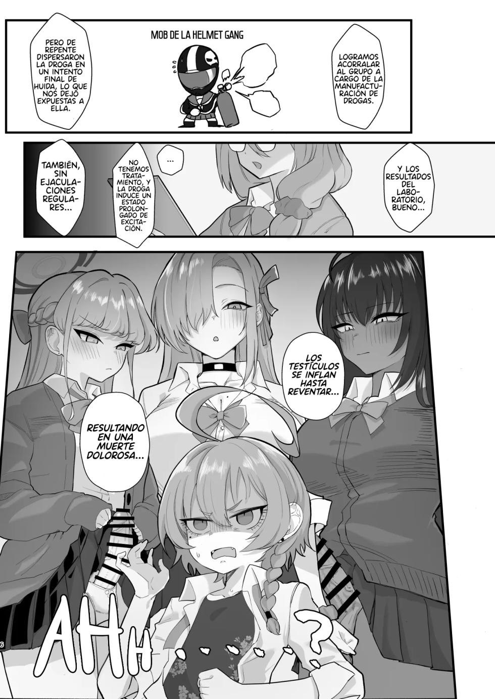 [Hakeverse (Hakeashi)] Yarasete!! Neru Senpai | ¡Neru, porfavor dejanos acostarnos contigo! (Blue Archive) [Spanish] [KotonohaTranslations] - Page 5