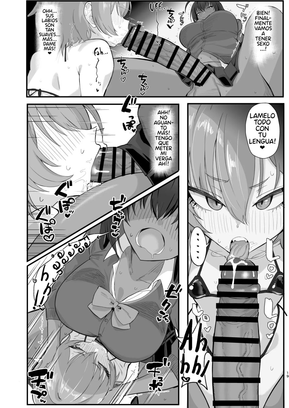 [Hakeverse (Hakeashi)] Yarasete!! Neru Senpai | ¡Neru, porfavor dejanos acostarnos contigo! (Blue Archive) [Spanish] [KotonohaTranslations] - Page 18