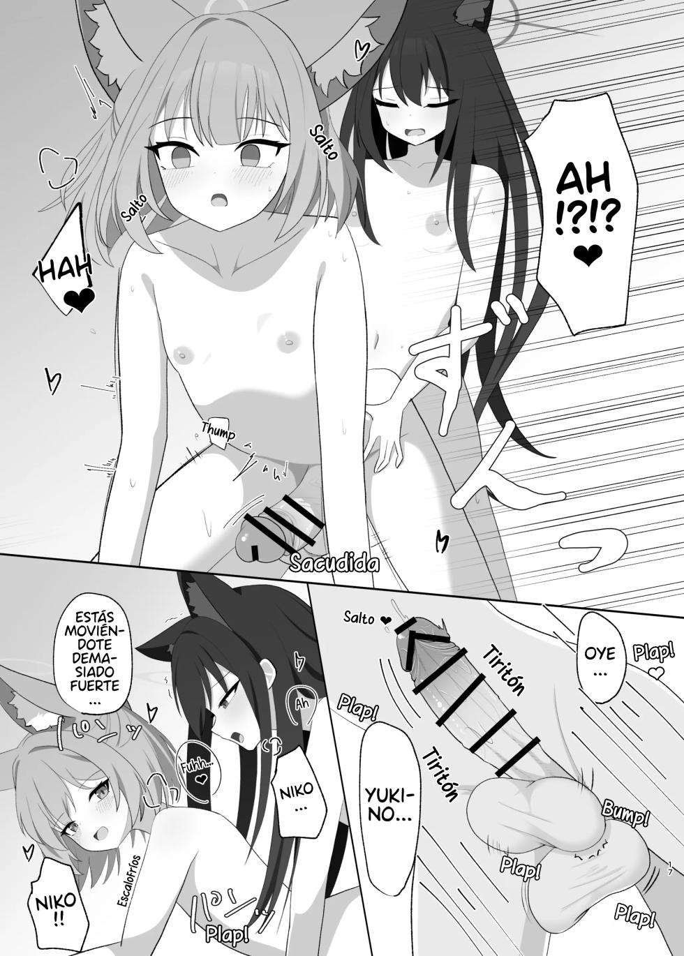 [Kuun Heiluri (Aikawa Yuzuki)] Niko no Tokusei! Oinari Full Course | El plato especial de Niko (Curso completo!) (Blue Archive) [Spanish] [KotonohaTranslations] [Digital] - Page 17