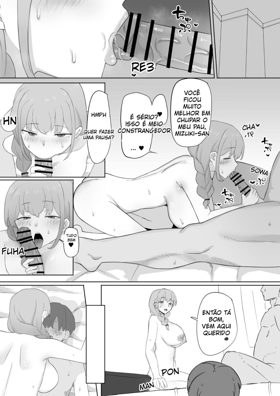 [Muripoyo] Tsuma ga Shachou ni Netorareru | Minha esposa é roubada pelo presidente [Portuguese-BR] - Page 33