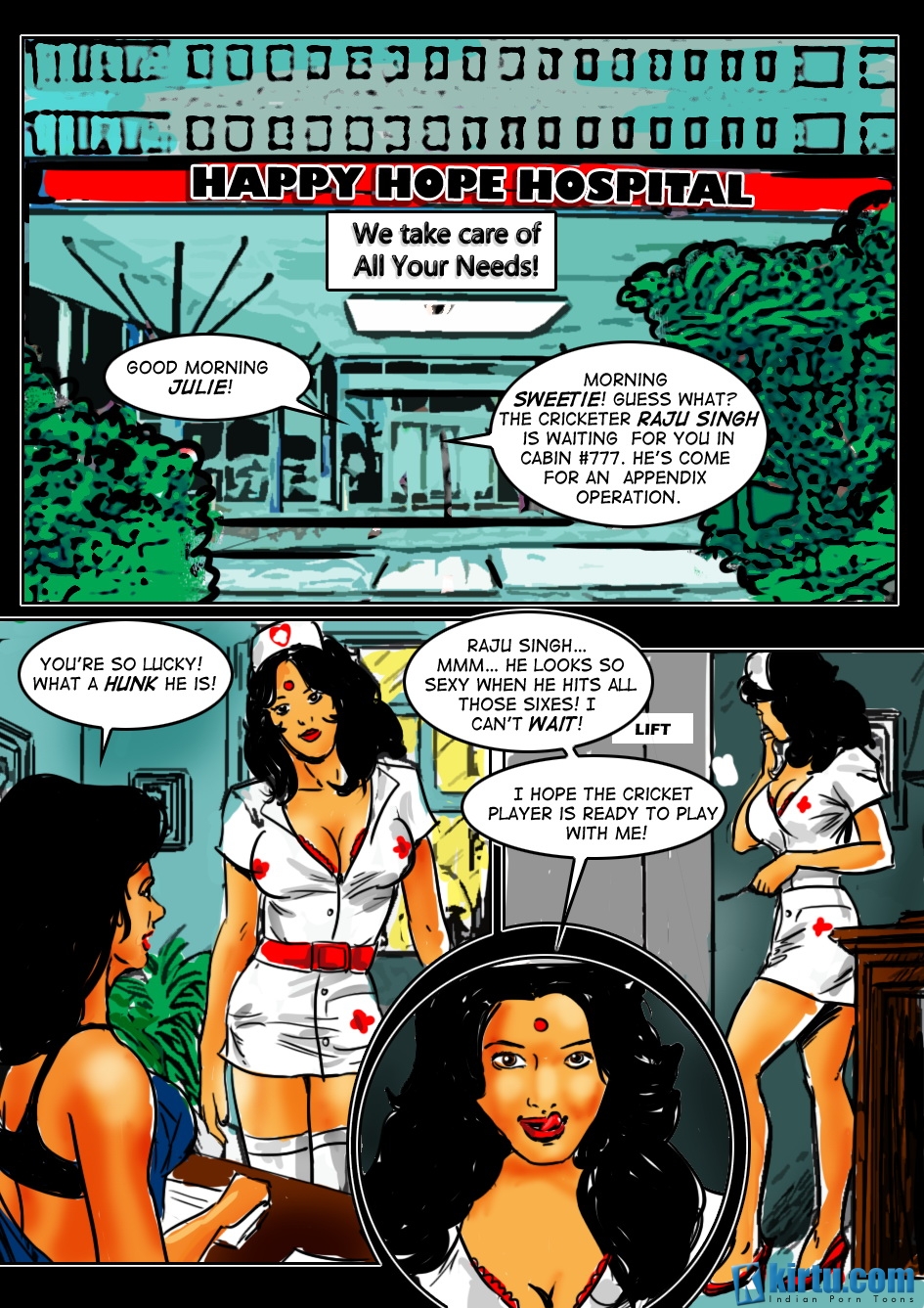 (Kirtu) Naughty Nurse Neetu - Page 9